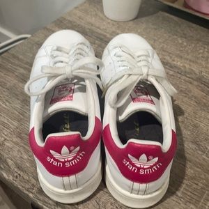 PINK ADIDAS STAN SMITH SHOES